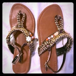 Beaded Sandals